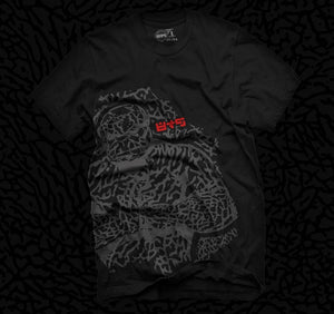 Thing Black Elephant Print T Shirt - 2