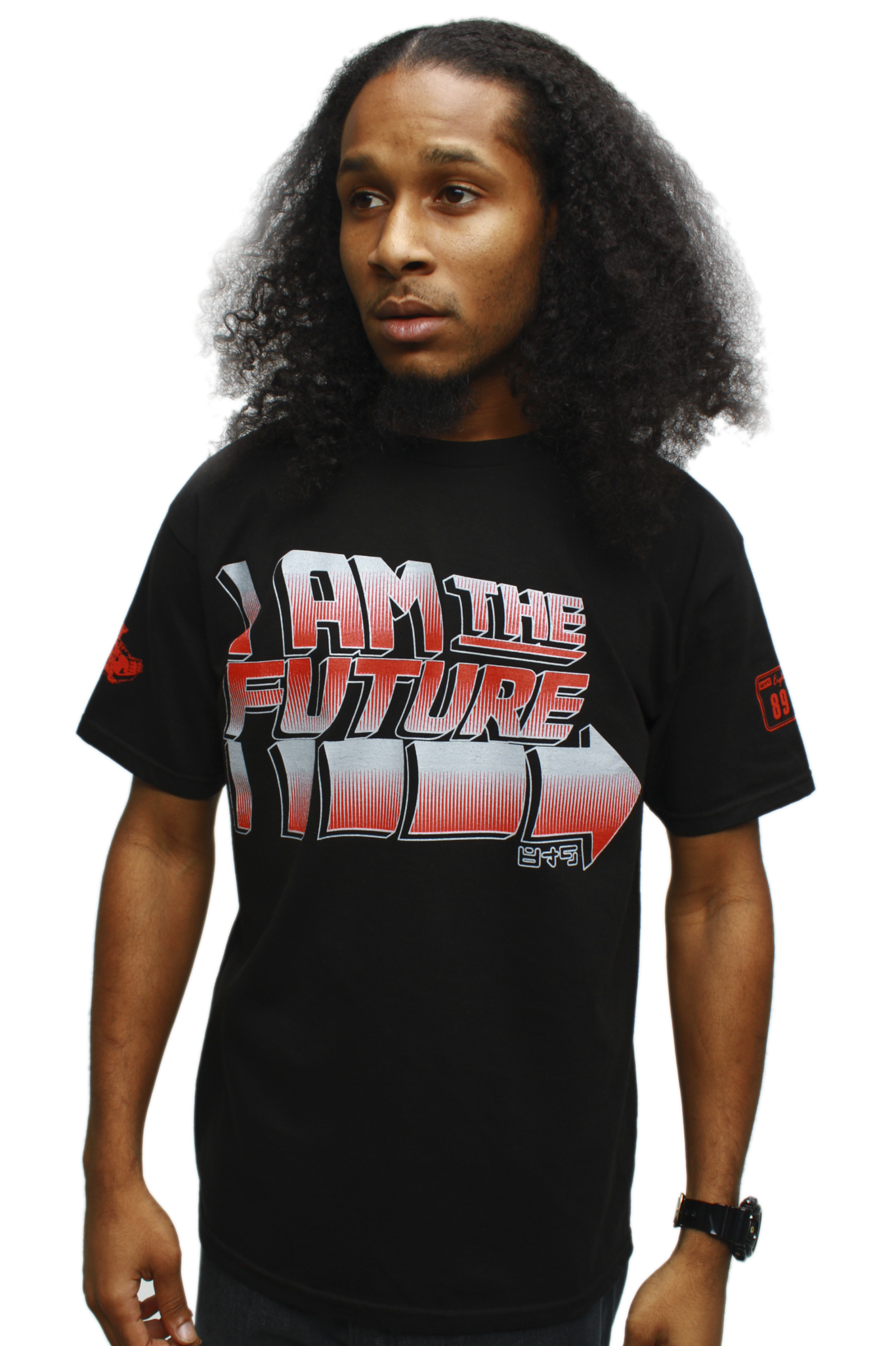 I Am The Future Black Cement T Shirt - 1