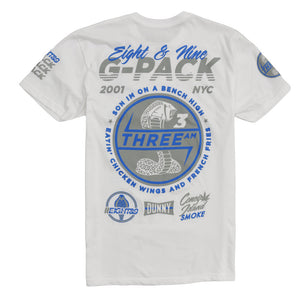 G Pack SS Jersey Tee White - 2