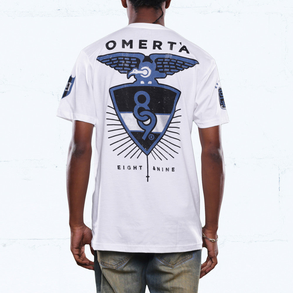 Omerta French Blue T Shirt | Match Jordan French Blue 12 – 8&9