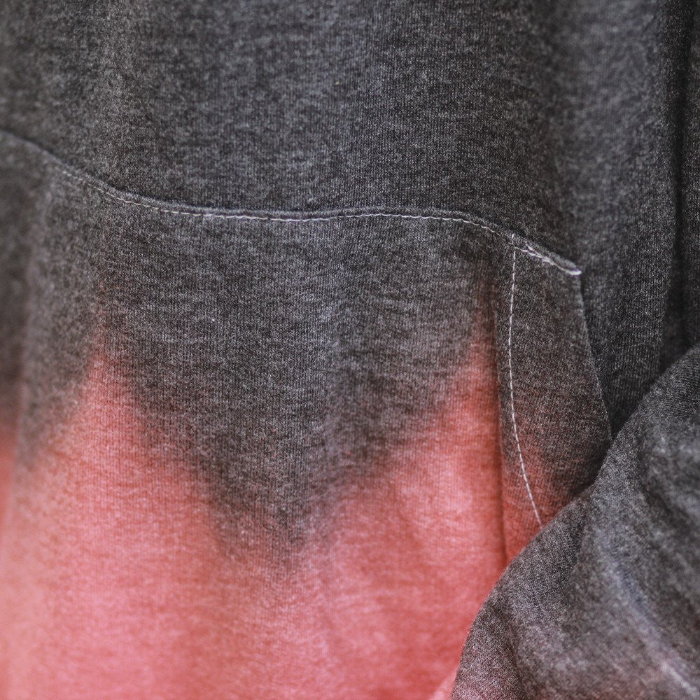 keys dip dye hoodie infrared close up streetwear