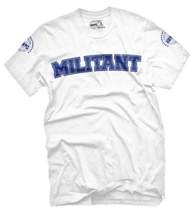 MILITANT Military Blue T Shirt - 2