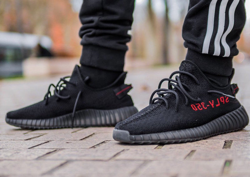 Adidas yeezy boost 350 v2 black red bred Clearance