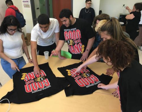 8&9 x Good Dad Gang Release New T Shirts w/ Maloney High School Students