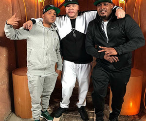 Styles P Spotted Wearing Rocky Flight Sweat Suit on Fat Joe's Coca Vision Podcast