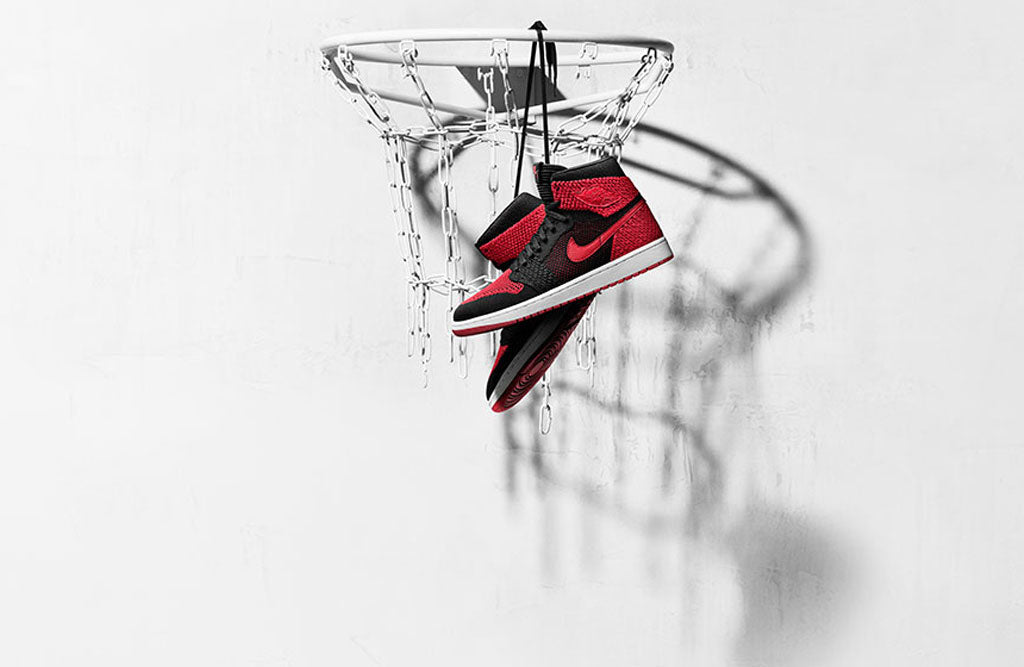 On Feet Images Of Air Jordan 1 Flyknit “Banned”