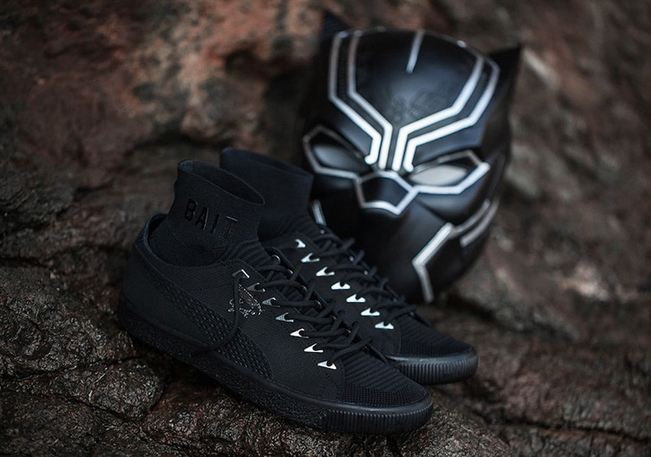 BAIT x PUMA Clyde Sock x Marvel Black Panther Release
