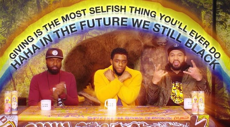 Drink Champs T Spotted on Desus and Mero Viceland Show