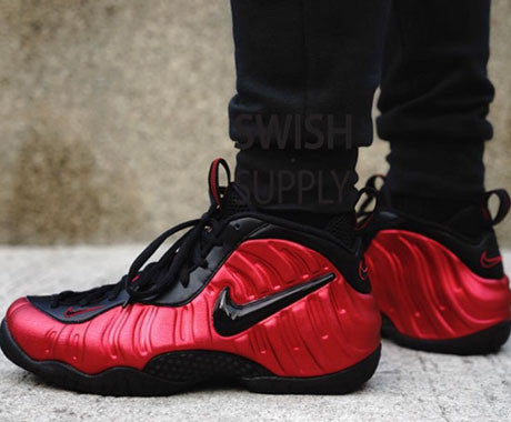 Match the Varisty Red Foamposite Release