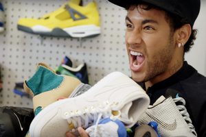 Soccer Super Star Neymar Spends 18,000$ On Sneakers