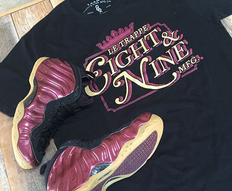 Shirts To Match Maroon Foamposite 2016 Release