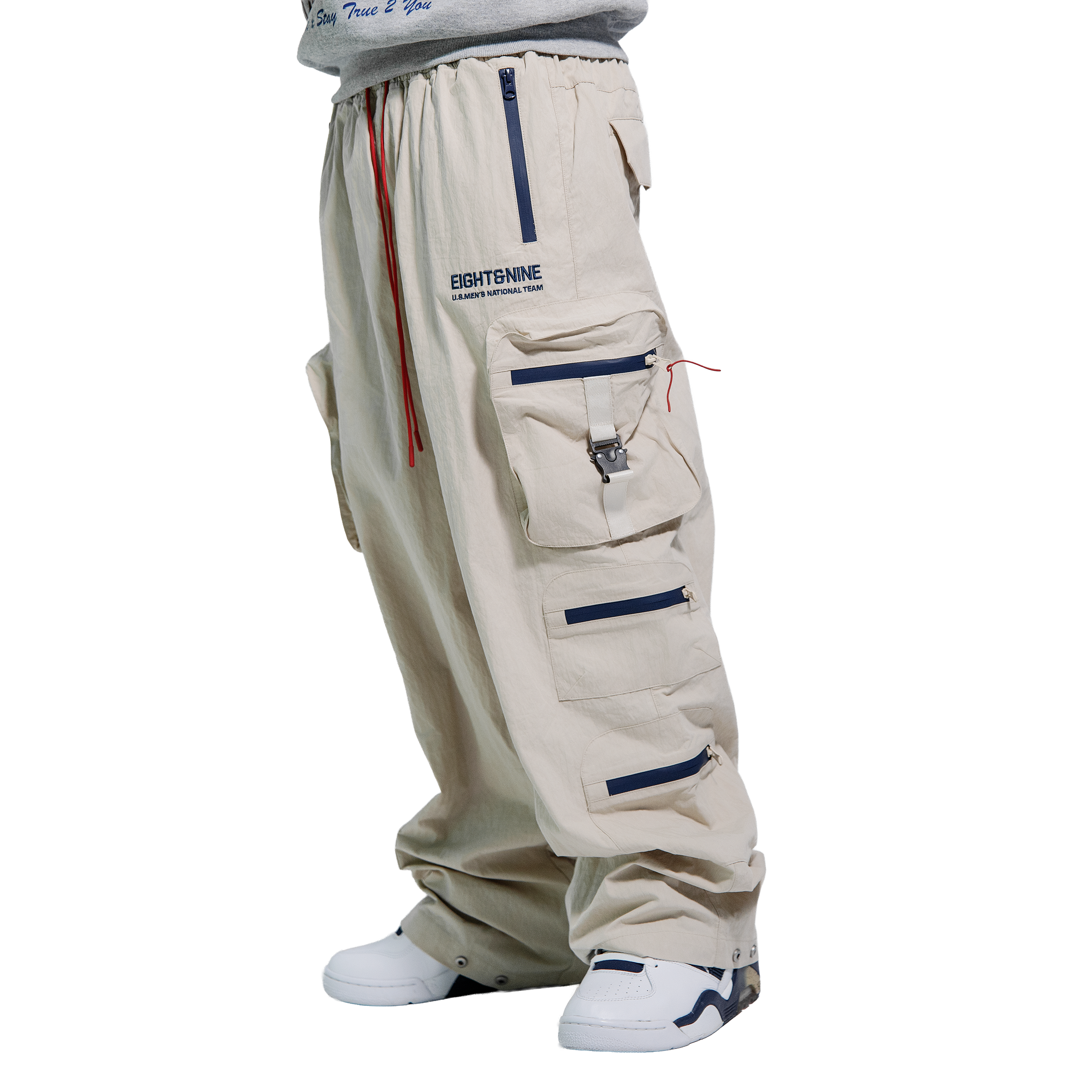 8&9 x USMNT Baggy Combat Nylon Pants – 8&9 Clothing Co.