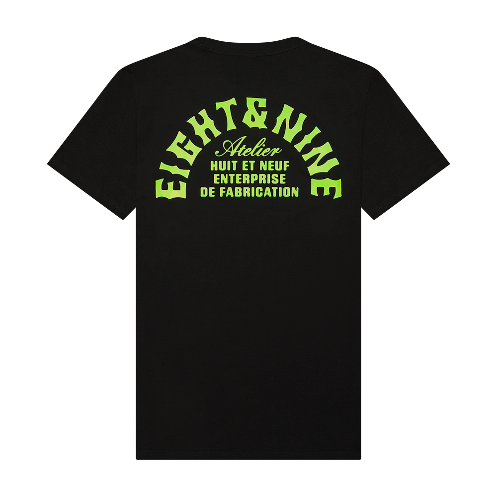 Atelier Volt Black Tee – 8&9 Clothing Co. Atelier Volt Black Tee – 8&9 Clothing Co.