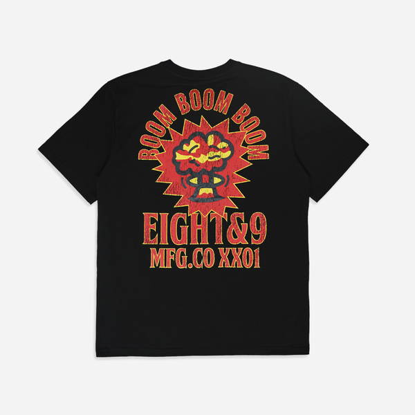 Boom T Shirt Black – 8&9 Clothing Co.