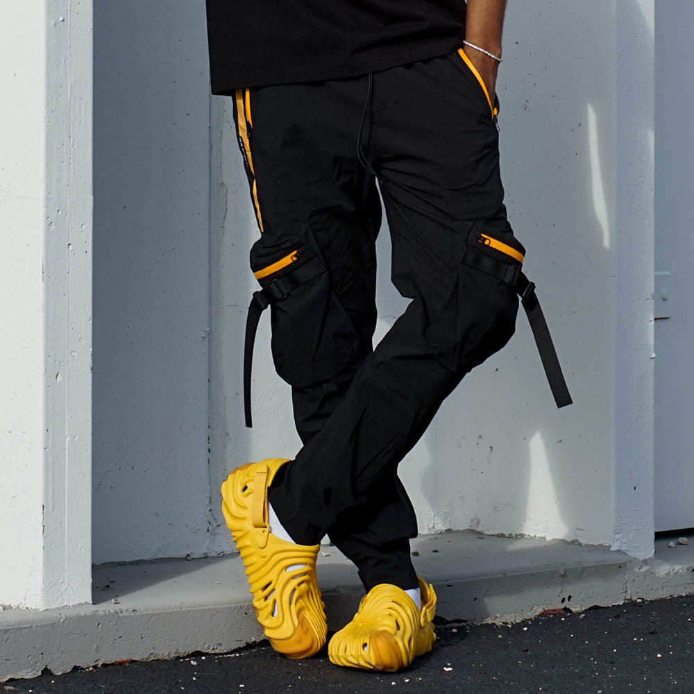 Campaign Nylon Pants Black YL – 8&9 Clothing Co.