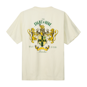 Crest Washed Cream Tee – 8&9 Clothing Co. Crest Washed Cream Tee – 8&9 Clothing Co.