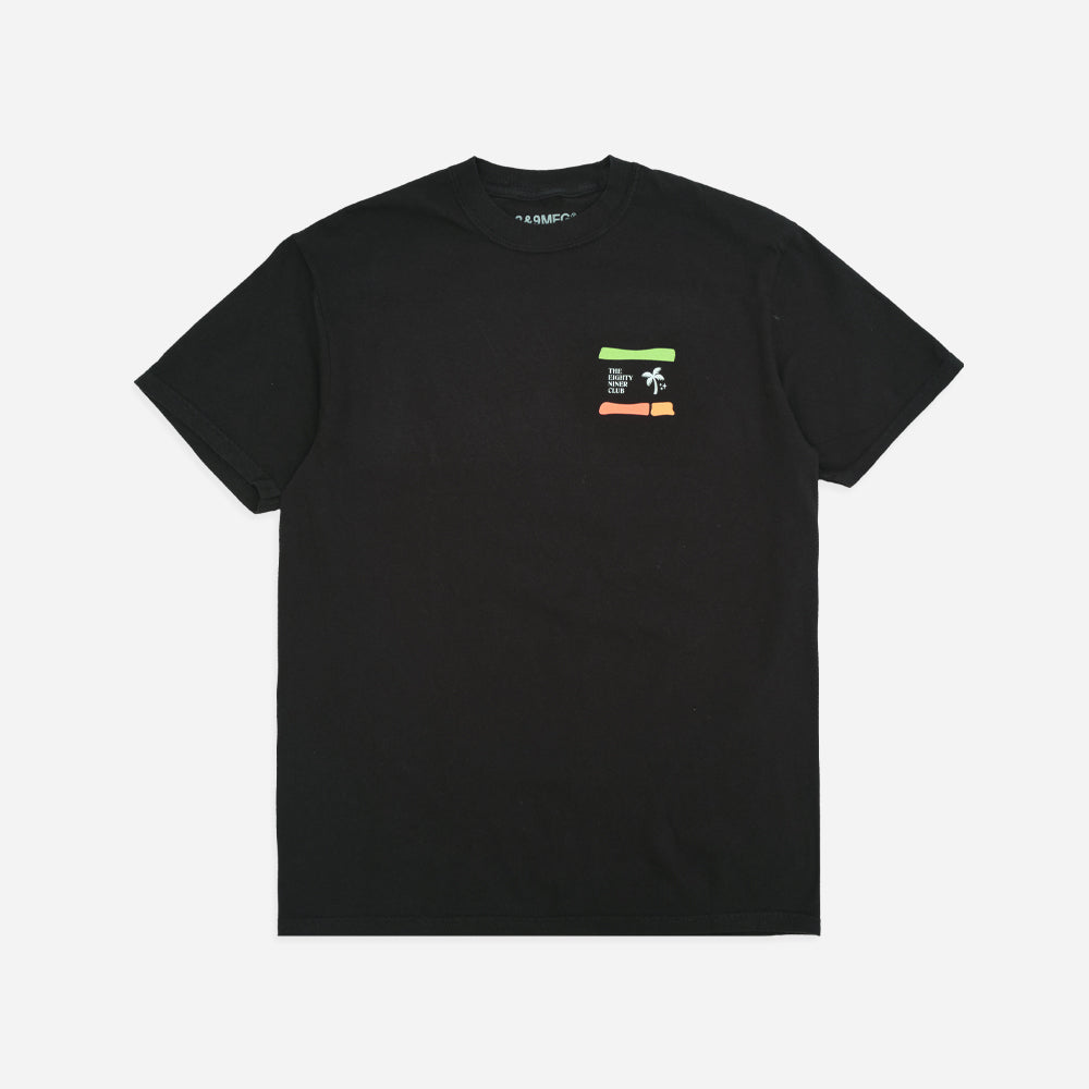 Eighty 9er T Shirt Black