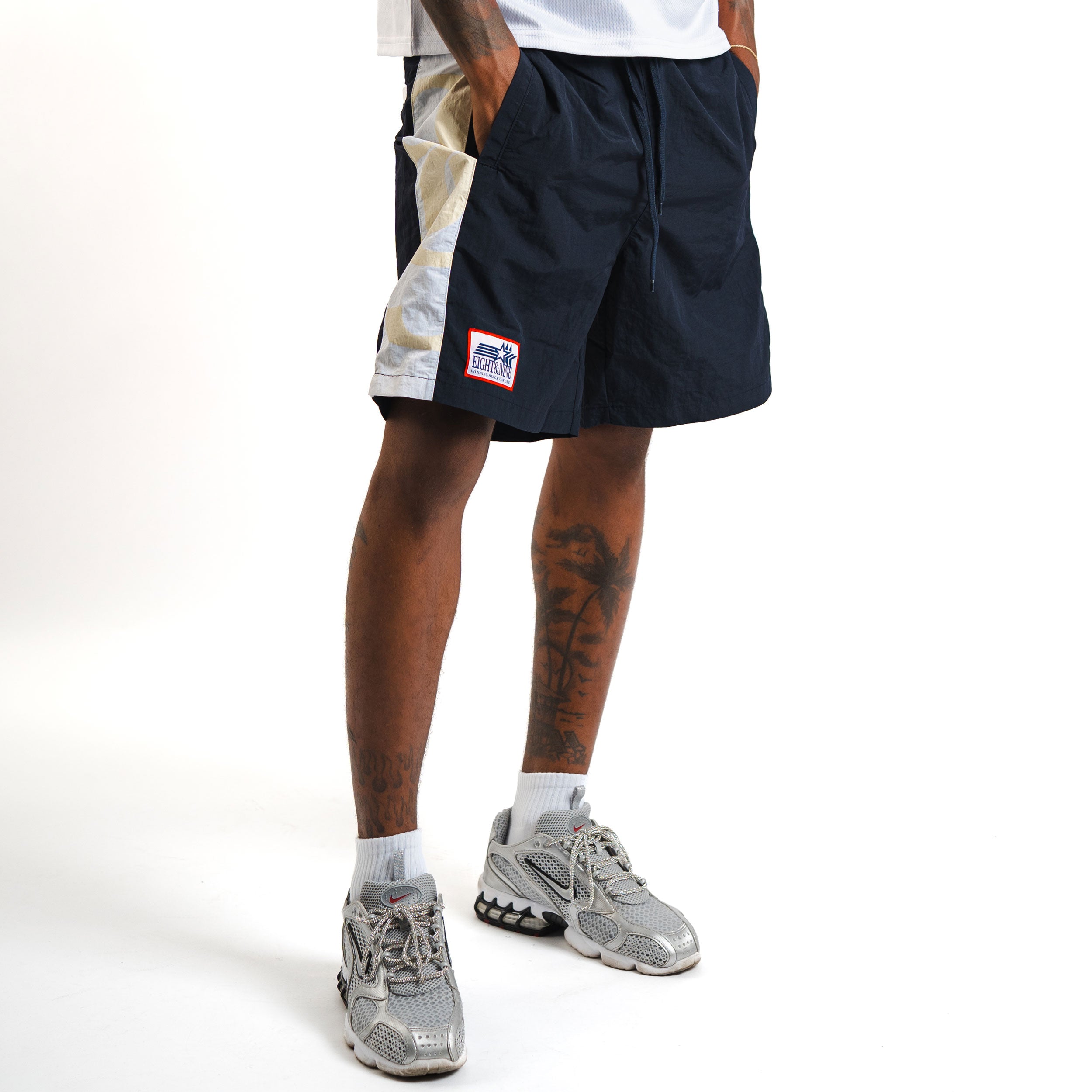Fair Play Nylon Shorts Navy