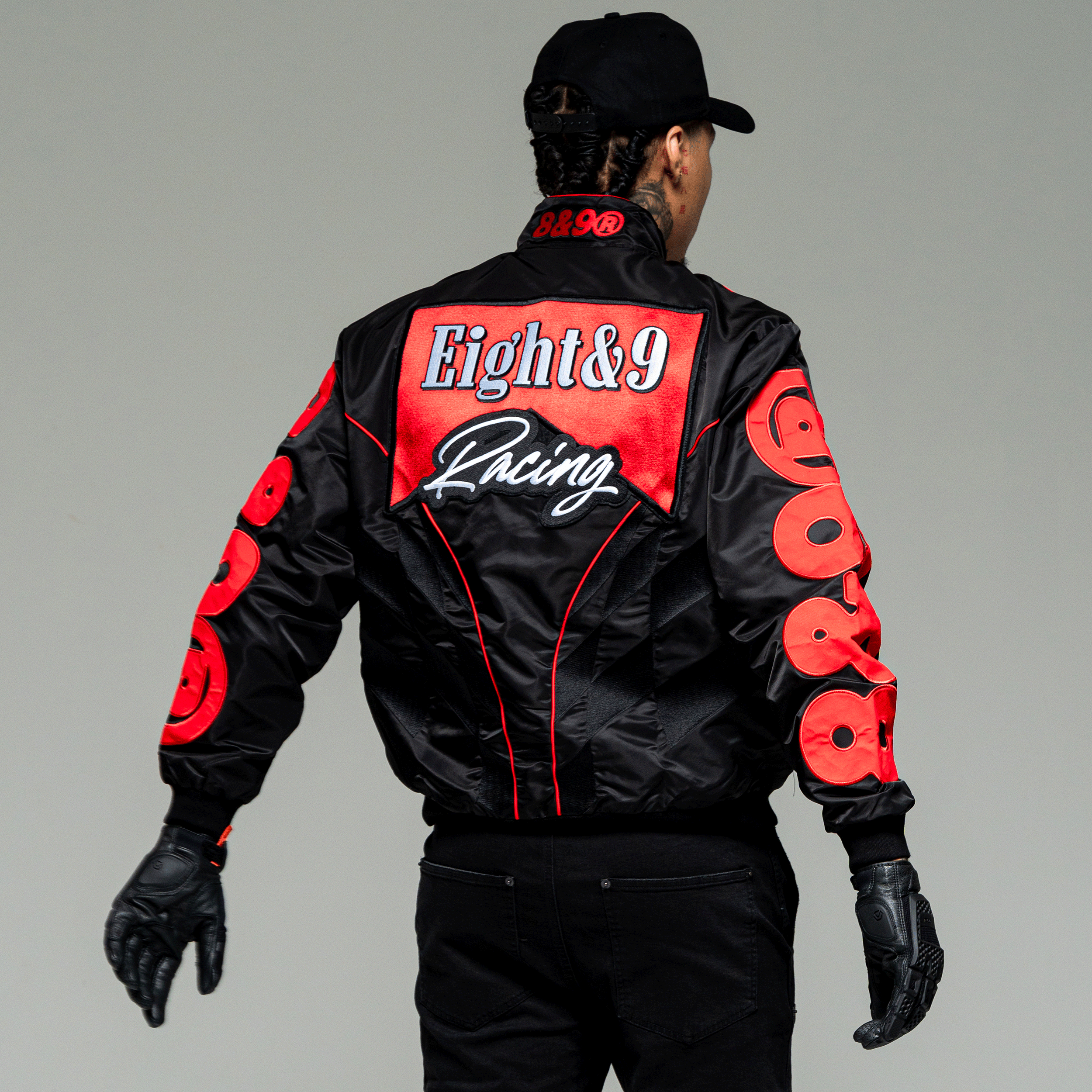 Grand Prix Bred Nylon Racing Jacket – 8&9 Clothing Co.