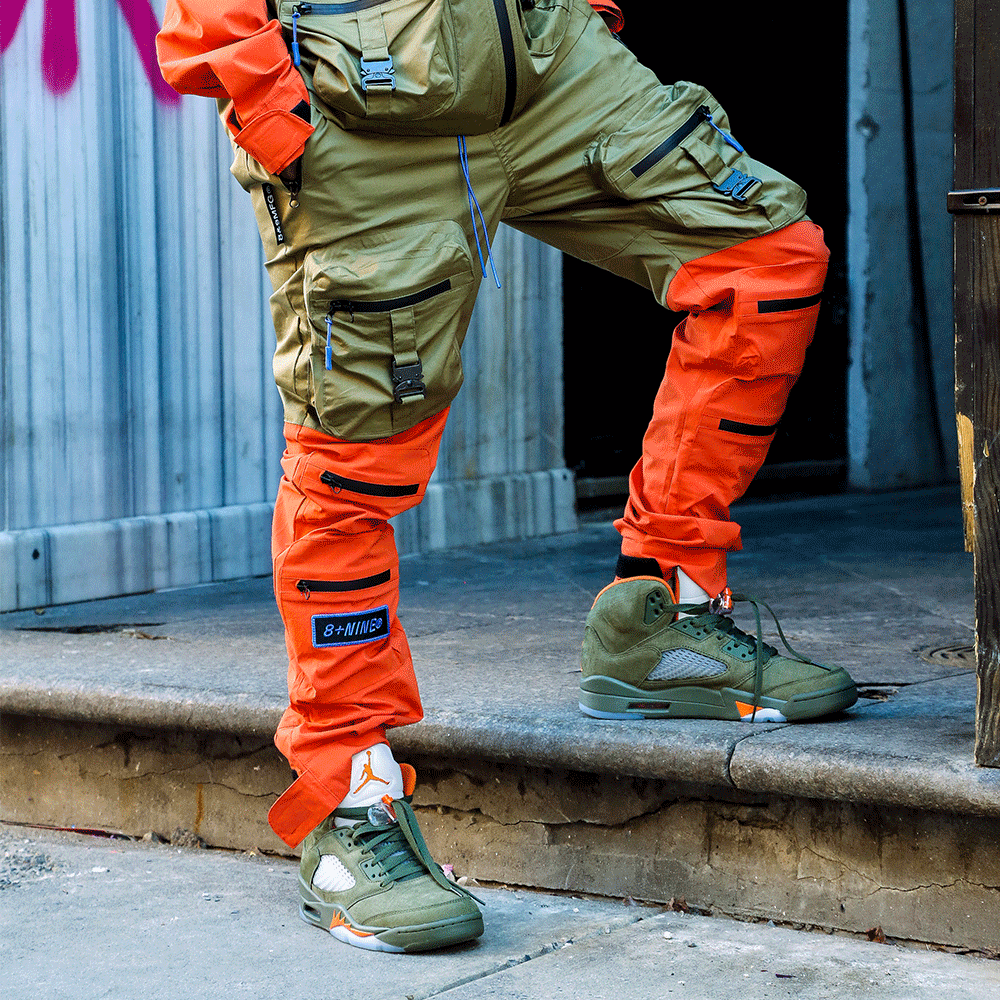 Combat Nylon Pants Gator – 8&9 Clothing Co. Combat Nylon Pants Gator – 8&9 Clothing Co.