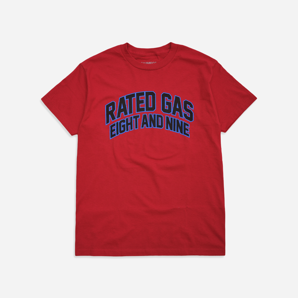 Rated Gas Arch Tee Red