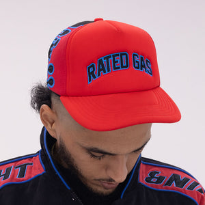 Rated Gas Flames Trucker Hat
