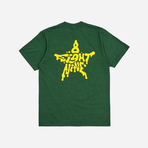 Saint Star Puff T Shirt Green