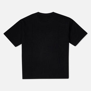 Fangs French Terry Fleece T Shirt Black