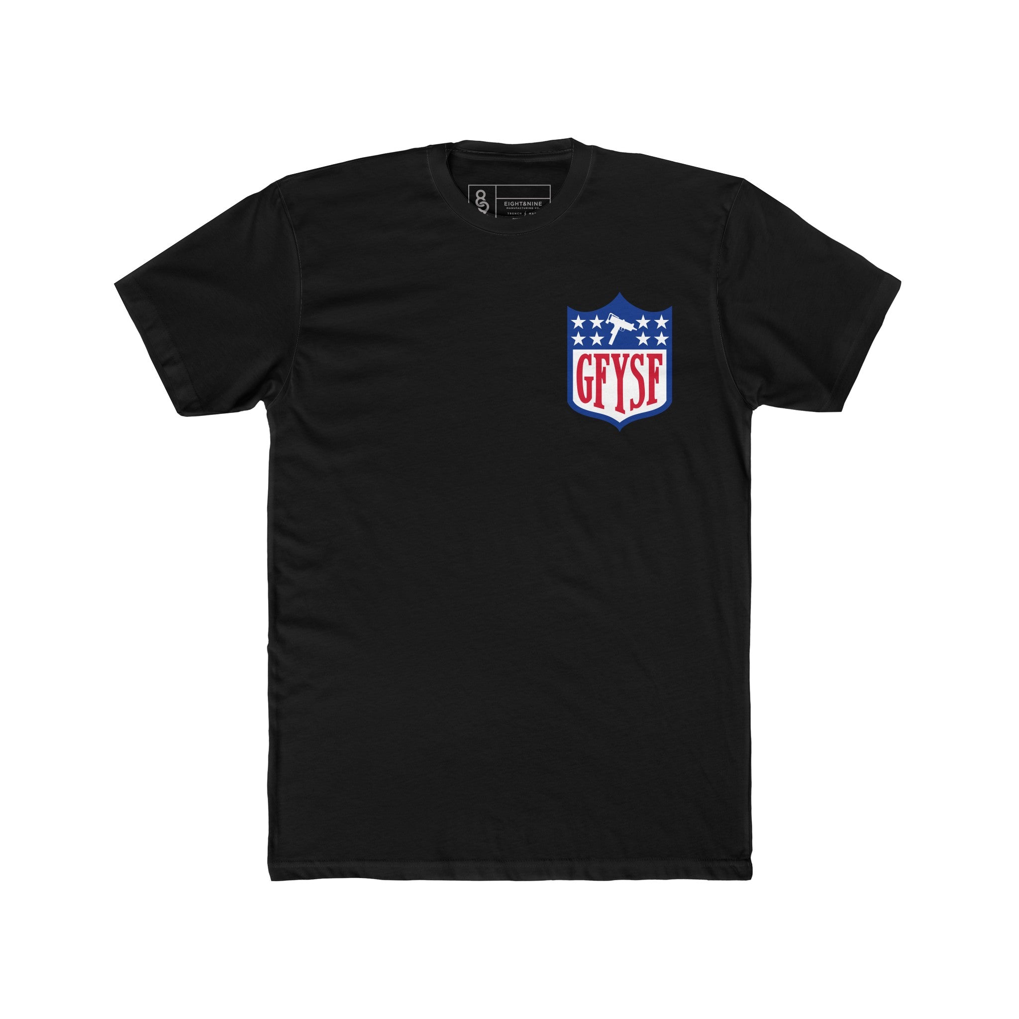 GFYSF League Jersey T-Shirt Black Quickstrike