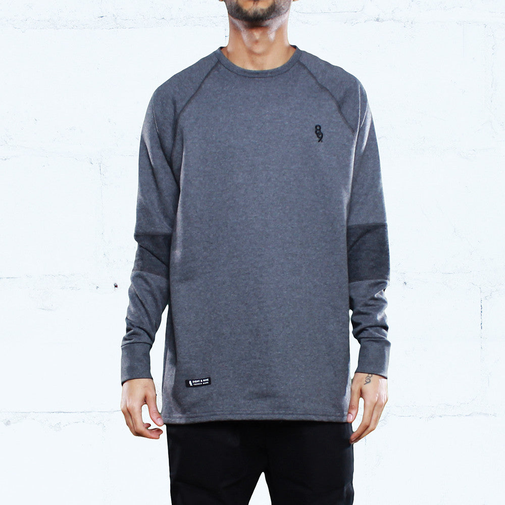 Rudimental Paneled Terry Jersey Charcoal