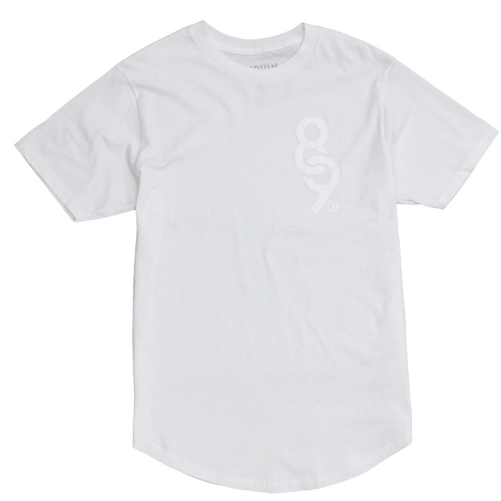Curved Hem Keys Shirt White Out - 1