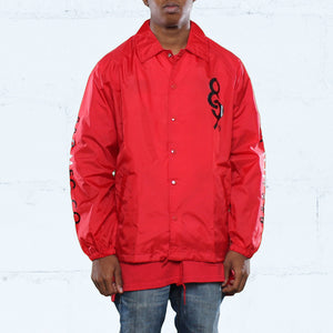 Keys Coaches Jacket Fire Red