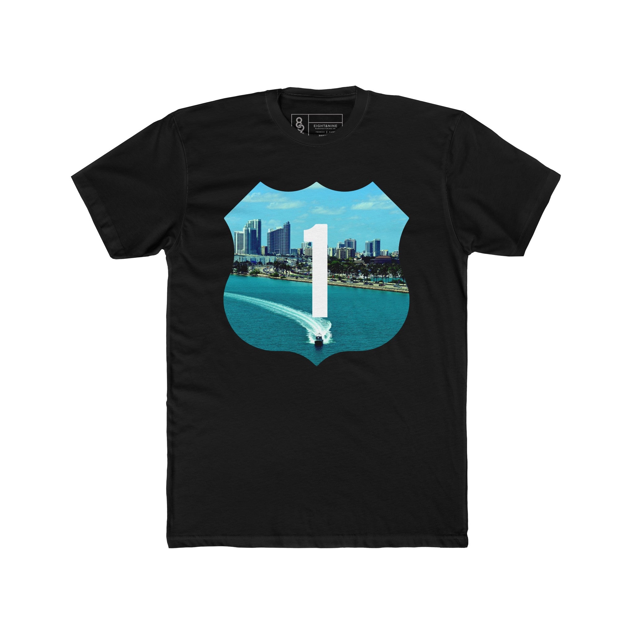 Speed Boat T-Shirt Black Quickstrike