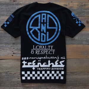 Trap Division Jersey Tee Black - 2
