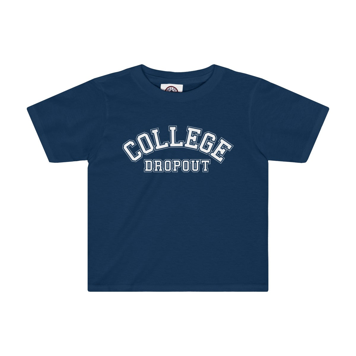 College Drop Out T-Shirt Navy Toddler Quickstrike
