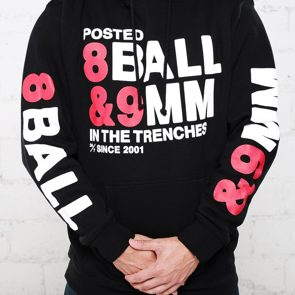 8 ball bred hooded sweatshirt  hoodie