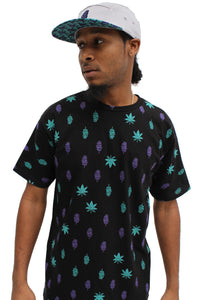 Black Grape Bud Jordan 5 T Shirt - 1