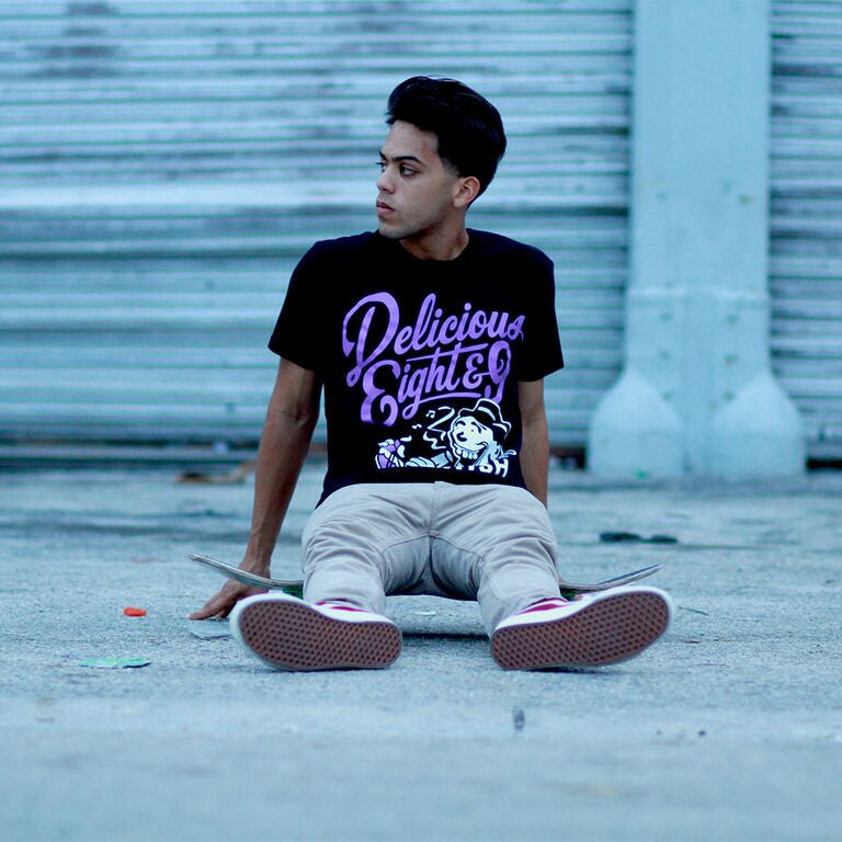 8and9 delicious grape streetwear tee