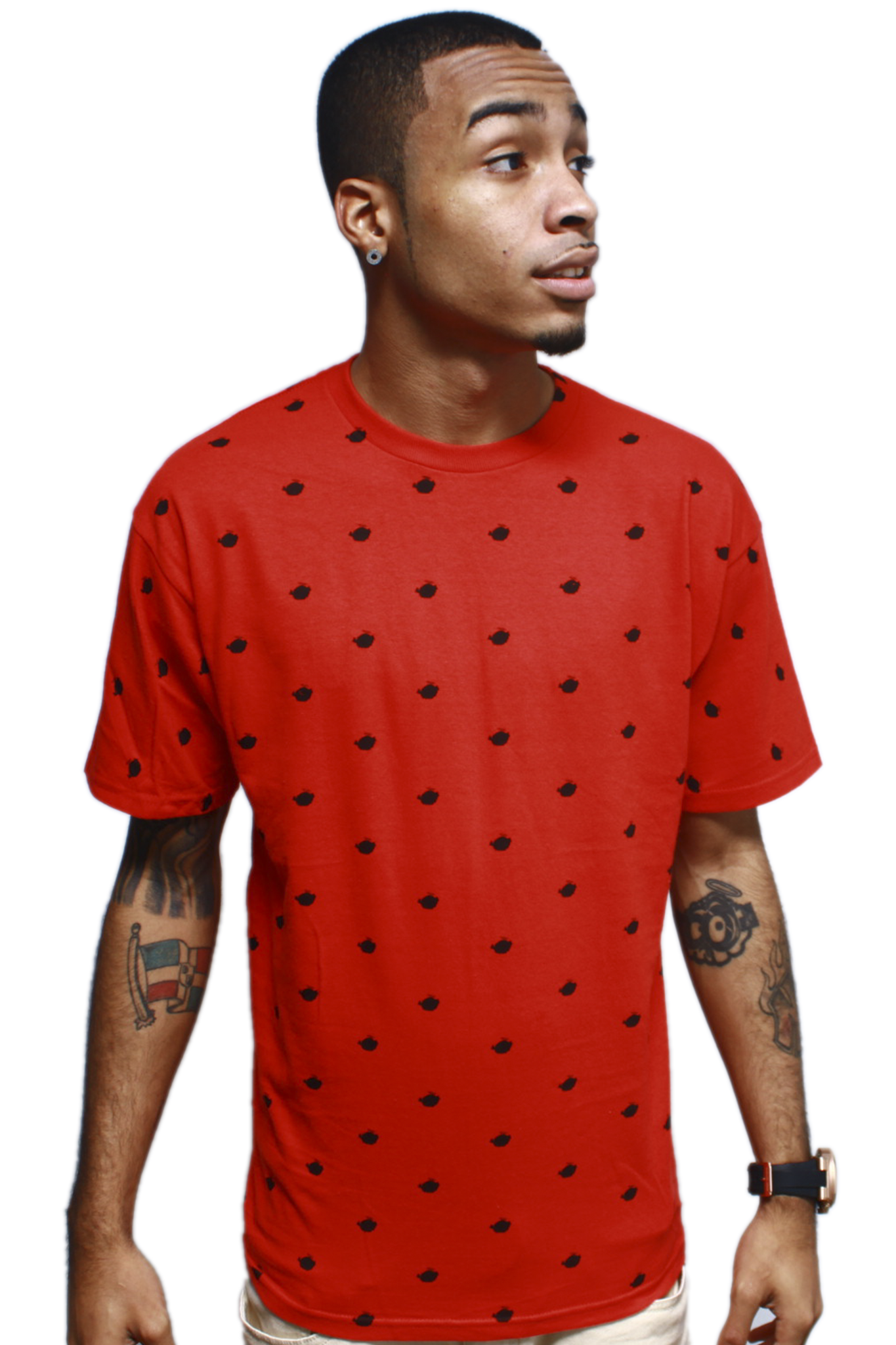 Brain Matter Red T Shirt - 1