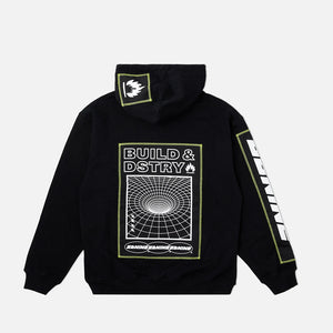 Acid Hooded Sweatshirt Black