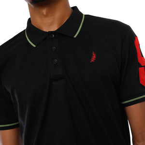 Bereaved Polo Shirt Black Details
