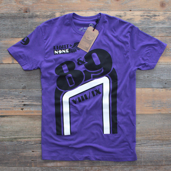BMX Jersey Tee Purp - 1