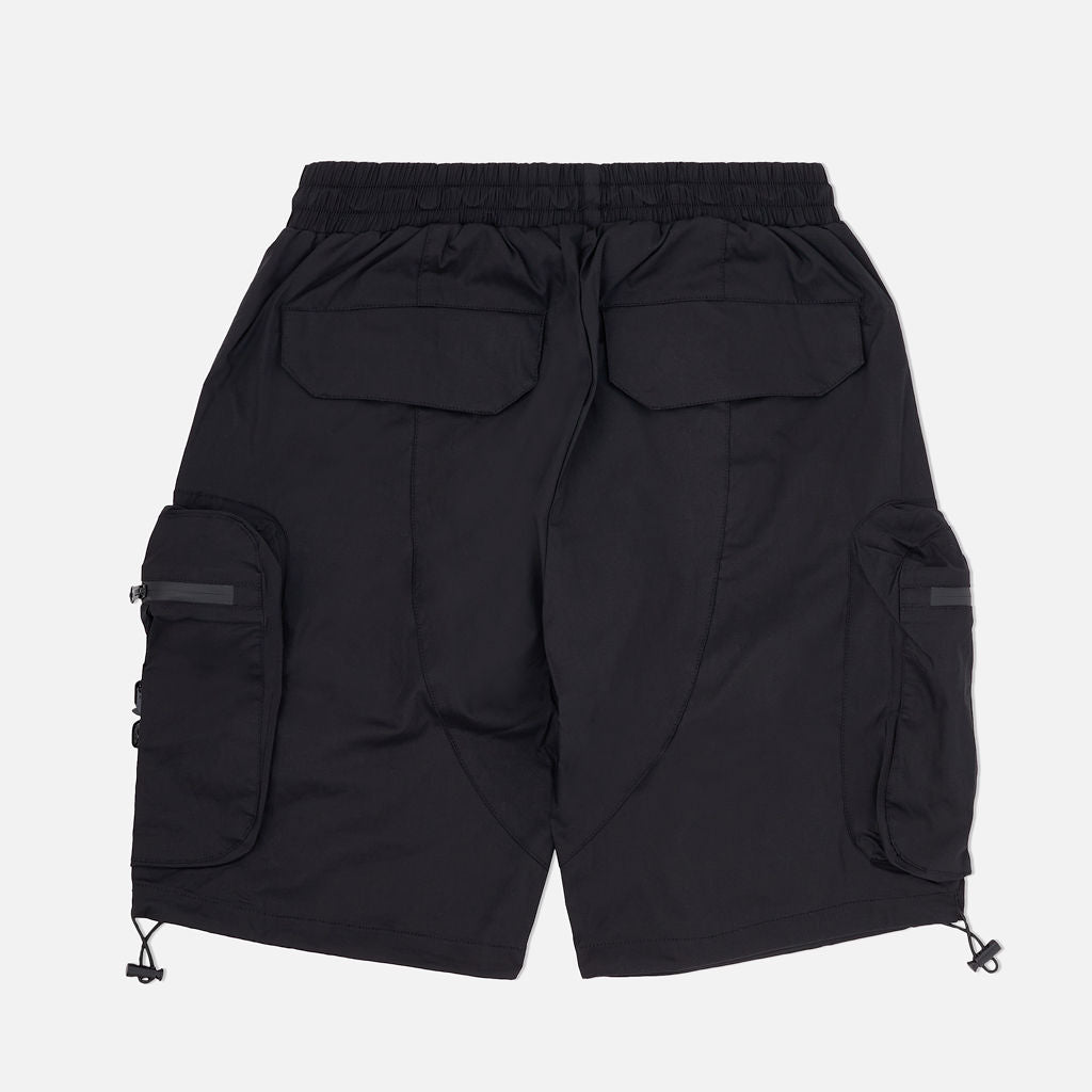 Combat Nylon Shorts Black