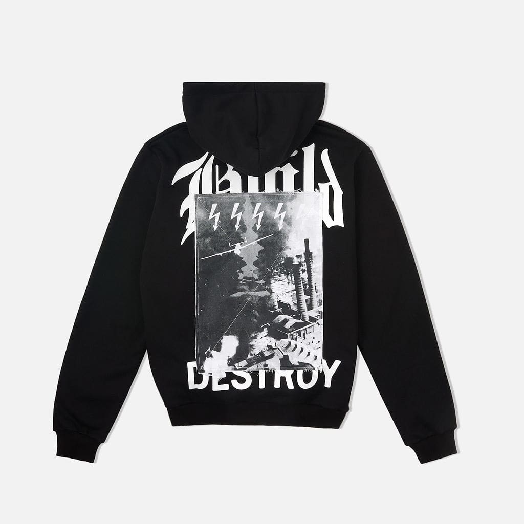 Destroy Hooded Sweatshirt Black