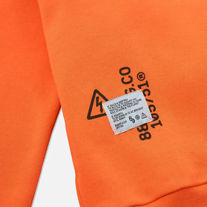Destroy Hooded Sweatshirt Safety Orange