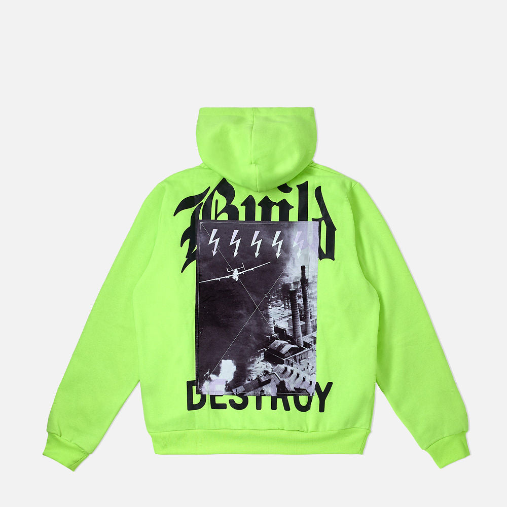 Destroy Hooded Sweatshirt Volt
