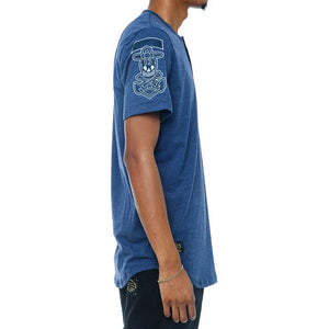 Dice Henley French Blue right