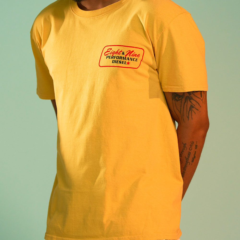 Diesel T Shirt Yellow