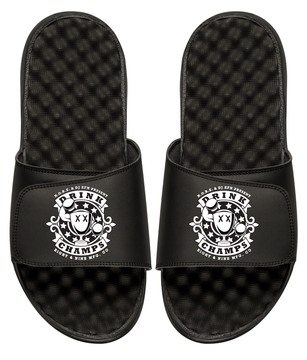 Drink Champs Army Slides Black