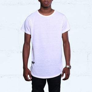 Eco White Tri-Blend T Shirt (1)